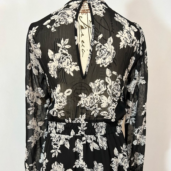 Altar'd State Black and White Long Sleeve Sundress New with tag! - Picture 8 of 11